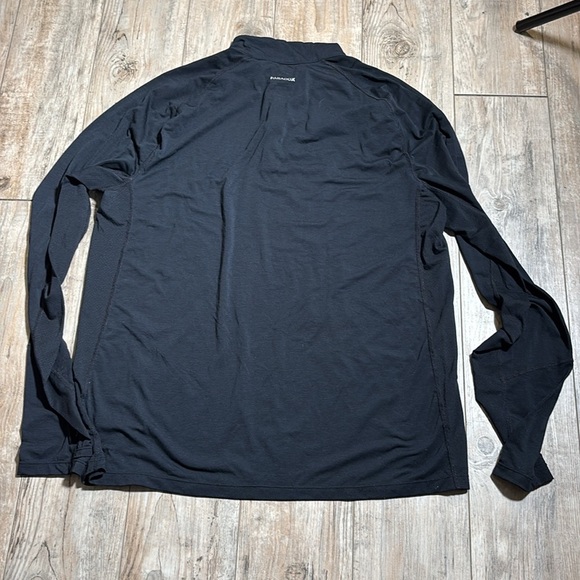 Merino Blend By Paradox Mock-Neck Pullover 1/4 Zip Dri Release Black Women’s XL - Picture 6 of 8